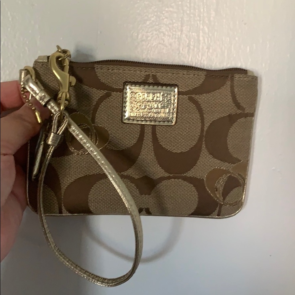 Coach wristlet